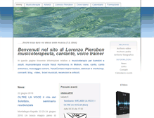 Tablet Screenshot of lorenzopierobon.com
